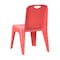 Flash Furniture Red Plastic School Chair-11"H Seat, PK4 4-YU-YCX4-011-RED-GG - alternate 8